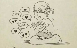 恋爱中的小姐姐简笔画,甜蜜瞬间简笔画描绘